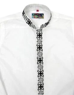 Avory 60s Mandarin Collar Shirt (B) 16 Avory 60s Mandarin Collar Shirt (B) -Fashionable Men's Clothing Store madcap england mandarin shirt white 2 43245.1661270636