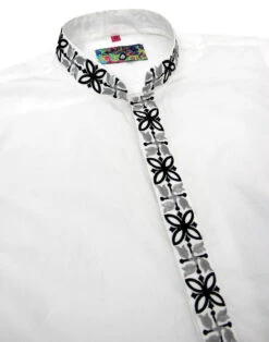 Avory 60s Mandarin Collar Shirt (N) 21 Avory 60s Mandarin Collar Shirt (N) -Fashionable Men's Clothing Store madcap england mandarin shirt white 3 78740.1661270635 2