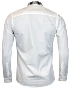 Avory 60s Mandarin Collar Shirt (N) 19 Avory 60s Mandarin Collar Shirt (N) -Fashionable Men's Clothing Store madcap england mandarin shirt white 4 61541.1661270634 2