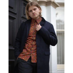 Made In England Mod Covert Coat (B) 18 Made In England Mod Covert Coat (B) -Fashionable Men's Clothing Store madcap england mie overcoat navy1 78454.1661261281 1