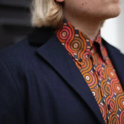 Made In England Mod Covert Coat (G) -Fashionable Men's Clothing Store madcap england mie overcoat navy3 49234.1661261282 2