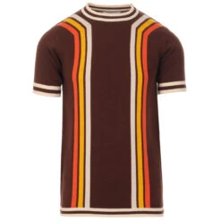 Modernista Waffle Stripe T-shirt PS -Fashionable Men's Clothing Store madcap england modernista tee potting soil 1 63844.1661265072 3
