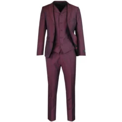 Mod Mohair Tonic Suit Jacket (Burg) -Fashionable Men's Clothing Store madcap england mohair tonic suit burgundy 1 27370.1676647796