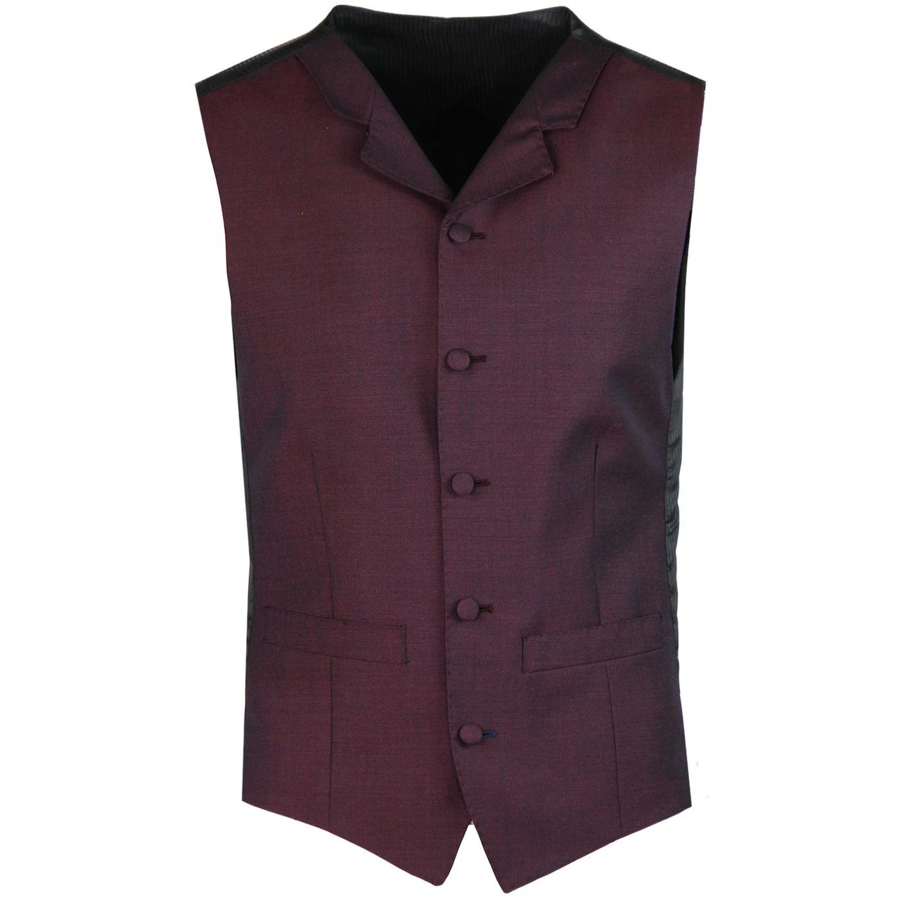 Mod Mohair Tonic Waistcoat BURGUNDY 1 Mod Mohair Tonic Waistcoat BURGUNDY