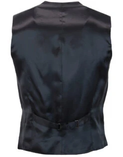 60s Mod Mohair Blend Waistcoat NAVY