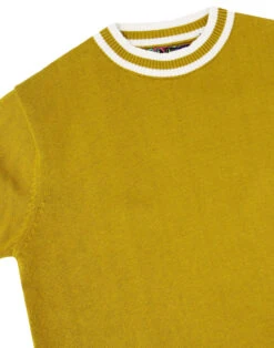 Moon Mod Tipped Knit Tee (Birch) -Fashionable Men's Clothing Store madcap england moon mustard knit tee 1 22954.1661270557 4