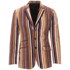 Offbeat Cord Mod Stripe Blazer (C) 11 Offbeat Cord Mod Stripe Blazer (C) -Fashionable Men's Clothing Store madcap england offbeat cord stripe boating blazer 5 53073.1661265554
