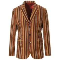 Offbeat Cord Mod Stripe Blazer (C) 10 Offbeat Cord Mod Stripe Blazer (C) -Fashionable Men's Clothing Store madcap england offbeat cord stripe sb blazer 4 55299.1661261773