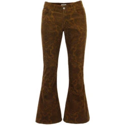Paisley Rave 1970s Cord Bellbottoms 33 Paisley Rave 1970s Cord Bellbottoms -Fashionable Men's Clothing Store madcap england paisley rave bellbottom flares tan 1 98217.1679656829