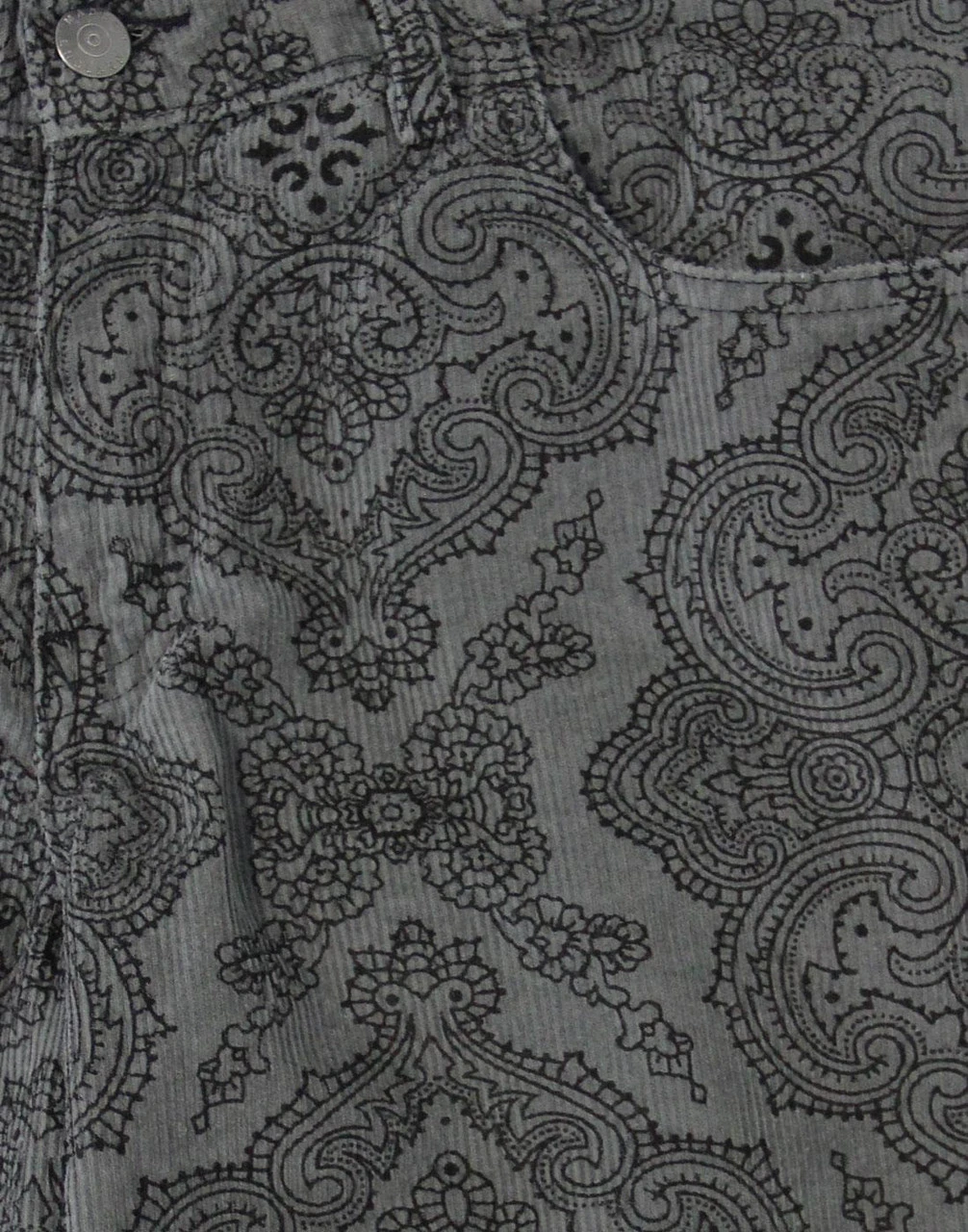 Paisley Rave Retro Cord Bellbottoms 8 Paisley Rave Retro Cord Bellbottoms - Image 8