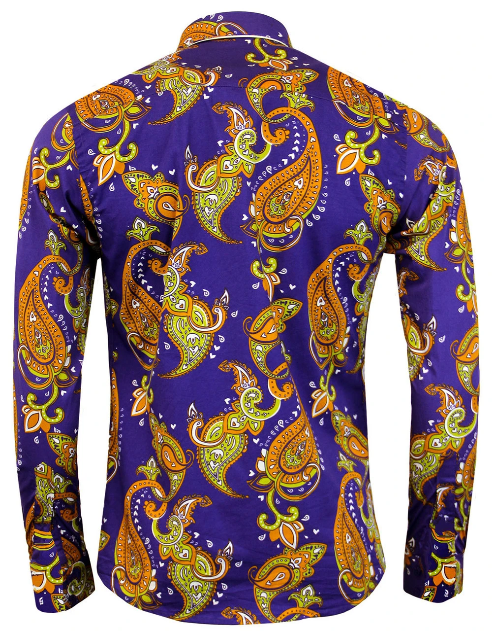 Tanpura Paisley Trip 60s Mod Shirt 2 Tanpura Paisley Trip 60s Mod Shirt - Image 2