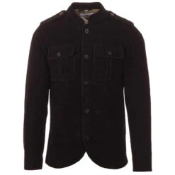 Pepper Mod Cord Tunic Jacket BLACK -Fashionable Men's Clothing Store madcap england pepper cord tunic jacket black main 96210.1661262662