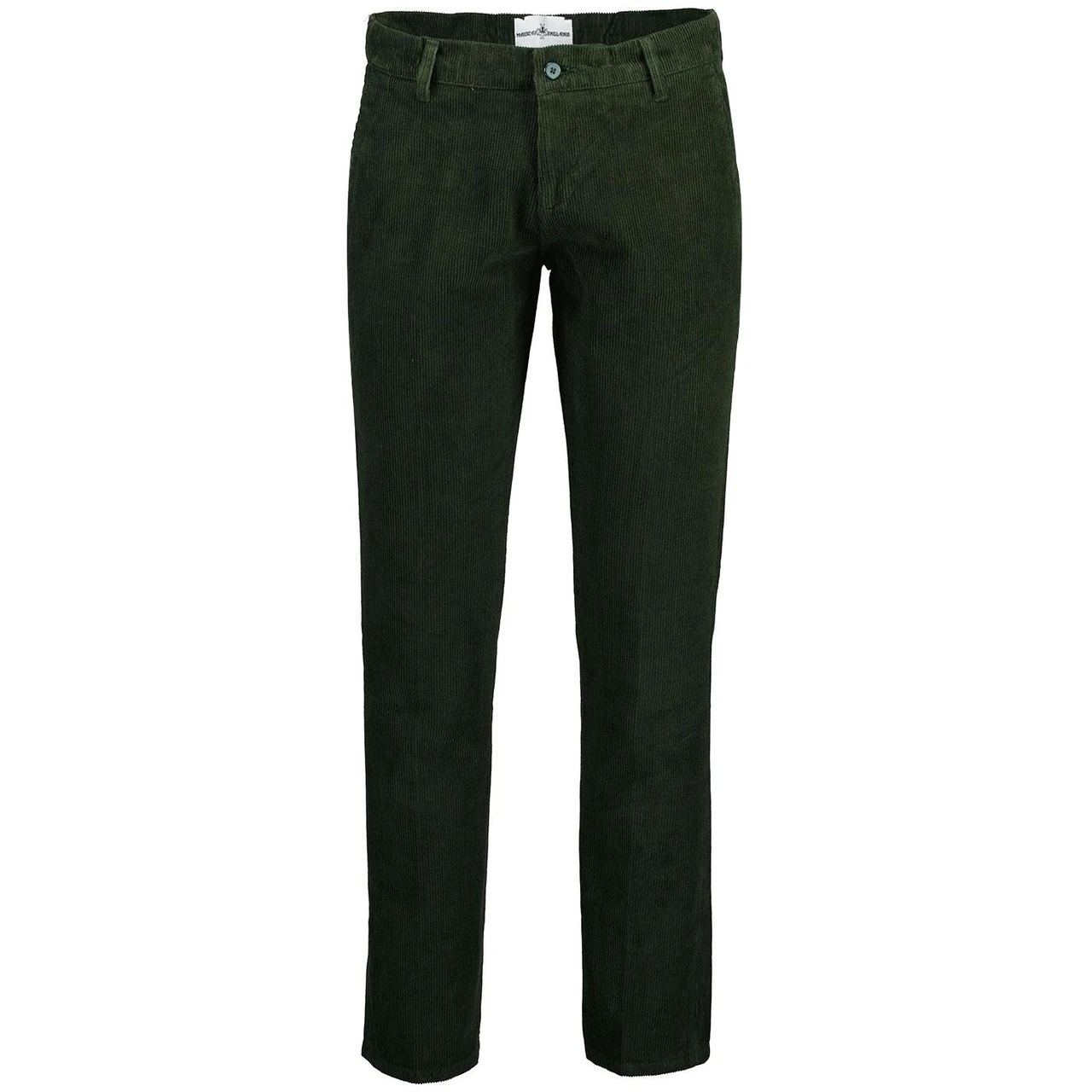 Psycho Mod Slim Cord Trousers Green 15 Psycho Mod Slim Cord Trousers Green - Image 15