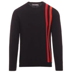 Action 1960s Mod Racing Jumper (OB) -Fashionable Men's Clothing Store madcap england racing jumper black red orange 3 80411.1661262270 6