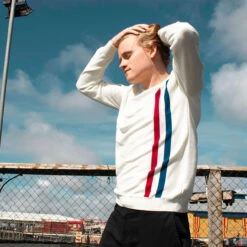 Action Retro 60s Mod Racing Jumper -Fashionable Men's Clothing Store madcap england racing jumper winter white 31056.1661338986 2