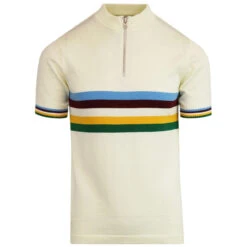 Velo Rainbow Stripe Cycling Top (B) 10 Velo Rainbow Stripe Cycling Top (B) -Fashionable Men's Clothing Store madcap england rainbow cycling top white 3 59752.1661267015