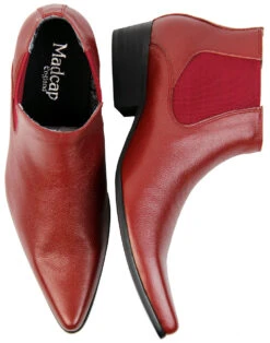 Dexter Retro Mod Chelsea Boots RED -Fashionable Men's Clothing Store madcap england red chelsea boots 2 62439.1661270705