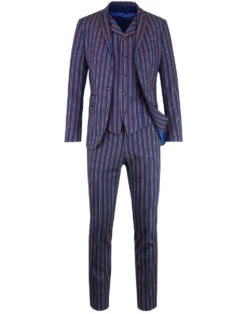 Mod 3 Button Regatta Stripe Blazer -Fashionable Men's Clothing Store madcap england regatta stripe suit 5 75777.1661268220
