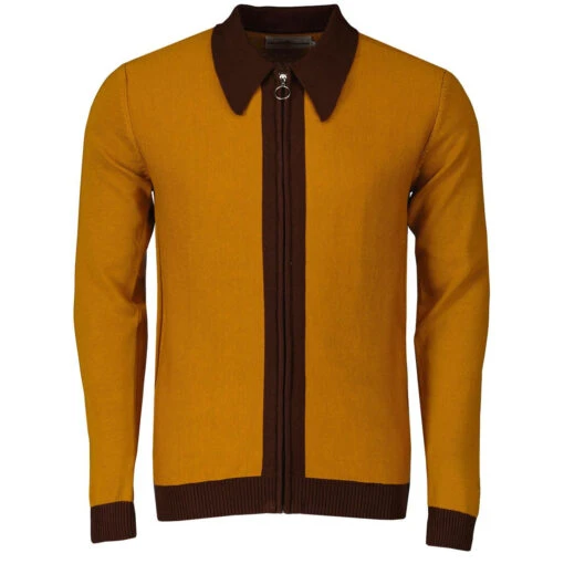 Riva Retro Zip Through Cardigan G