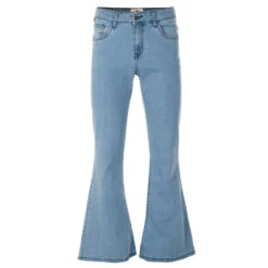 Rock 70s Blue Stitch Flares (SW) -Fashionable Men's Clothing Store madcap england rock flares bleachwash blue stitch 3 06412.1661261083
