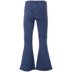 Rock 70s Blue Stitch Flares (BW) -Fashionable Men's Clothing Store madcap england rock flares stonewash dark stitch 1 38052.1661261055 1