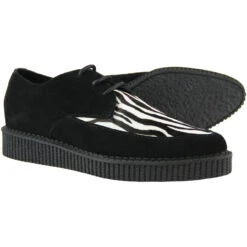 Rocket 50s Zebra Brothel Creepers -Fashionable Men's Clothing Store madcap england rocket zebra creepers 2 11020.1661266663
