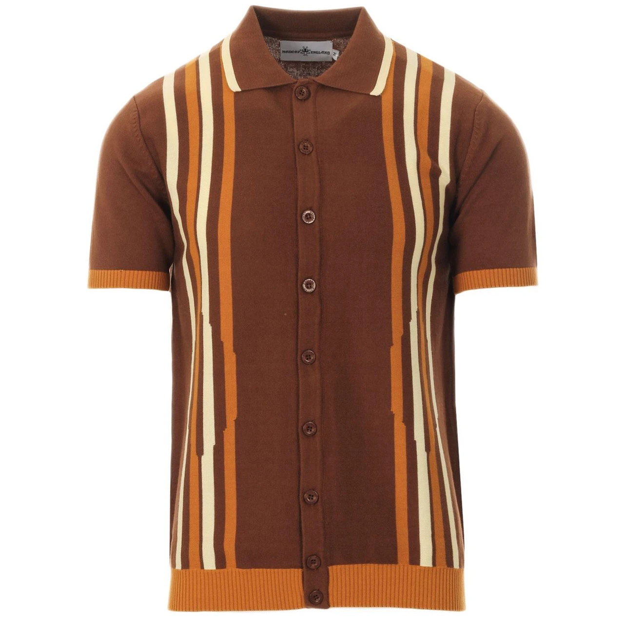 Shockwave Mod Stripe Knit Polo (AB) 16 Shockwave Mod Stripe Knit Polo (AB) - Image 16