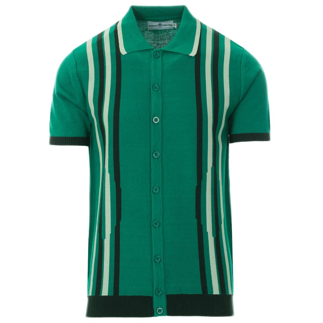 Shockwave Mod Stripe Knit Polo (BM) 3 Shockwave Mod Stripe Knit Polo (BM) - Image 3