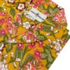 Rock-a-Hula Retro Rayon Floral SS Hawaiian Shirt In Mustard