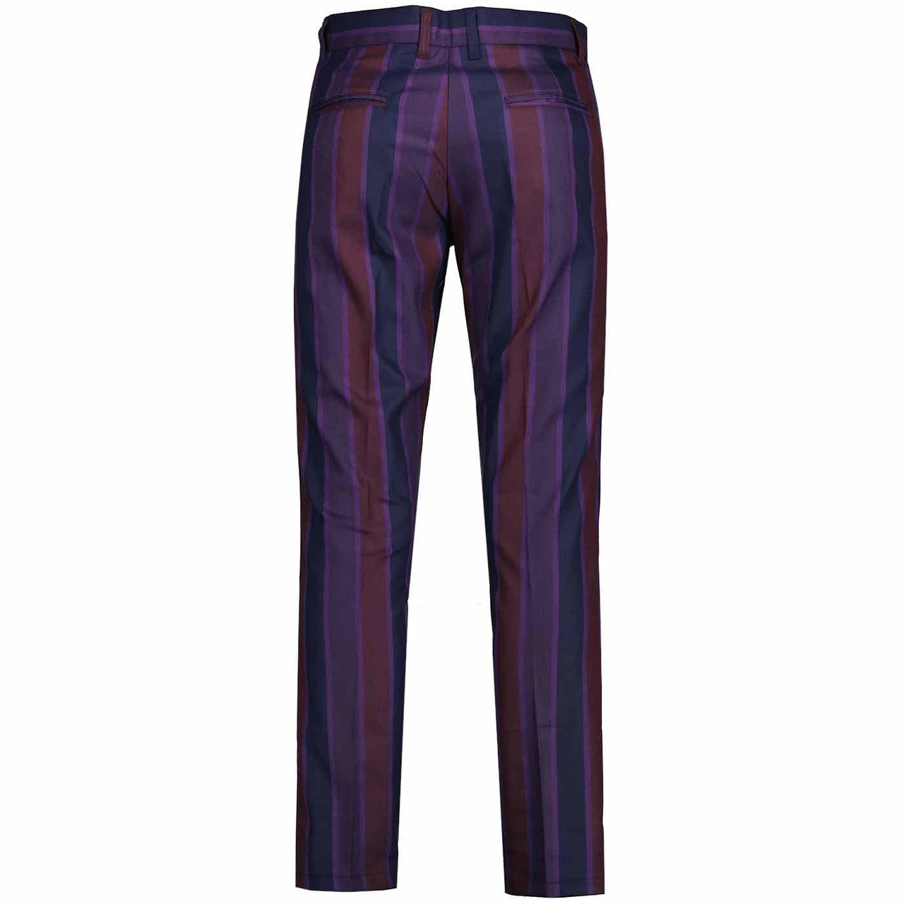 Offbeat Slim Leg Stripe Trousers 2 Offbeat Slim Leg Stripe Trousers - Image 2