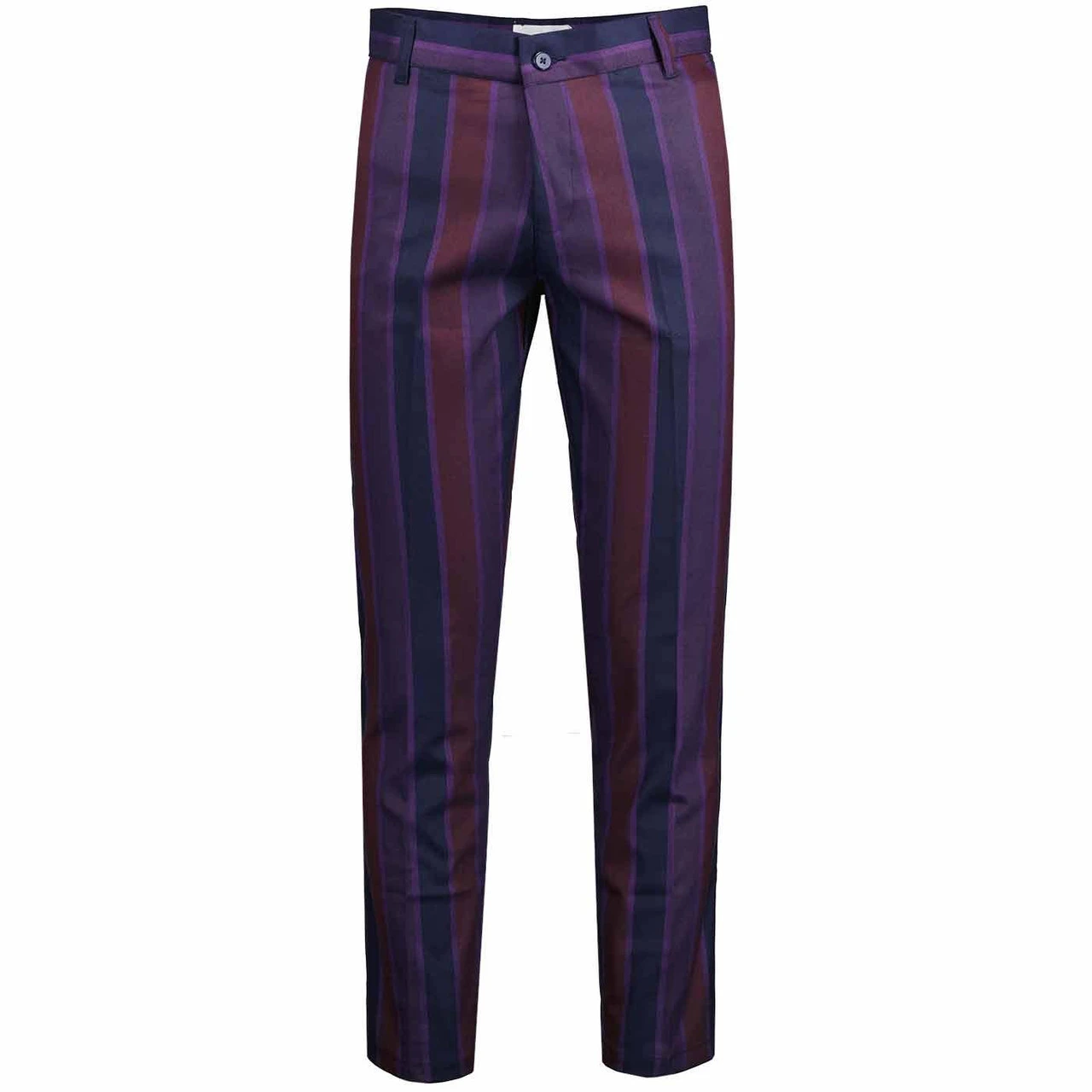 Offbeat Slim Leg Stripe Trousers 1 Offbeat Slim Leg Stripe Trousers