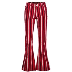Spectrum Stripe Retro Cord Flares B -Fashionable Men's Clothing Store madcap england spectrum stripe flares red 2 15906.1671462544