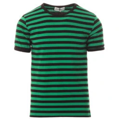 Retrorocket Mod S/S Stripe Tee G/B -Fashionable Men's Clothing Store madcap england ss retrorocket black green 3 94140.1661261310 1