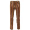 Psycho Striped Slim Cord Trousers