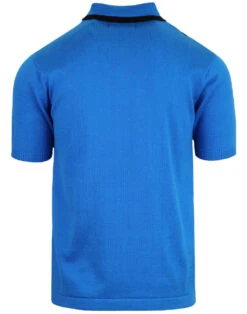Folklore Mod Stripe Knit Polo (GJ) -Fashionable Men's Clothing Store madcap england stripe ss polo knit blue 2 66345.1661268031 2