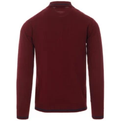 Marriott Suede Men's Mod Polo Cardigan - Zinfandel 17 Marriott Suede Men's Mod Polo Cardigan - Zinfandel -Fashionable Men's Clothing Store madcap england suede marriott port 1 05046.1661264088