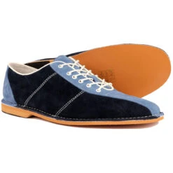 The Dude Mod Suede Bowling Shoes N -Fashionable Men's Clothing Store madcap england the dude bowling shoes navy suede 2 45701.1661263580 8