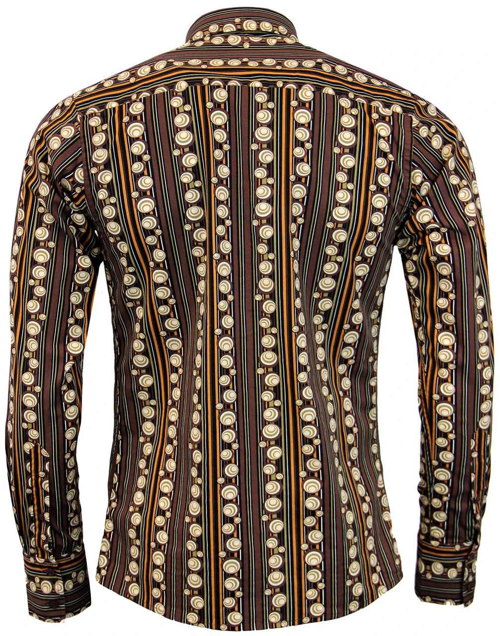 Trip 70s Stripe Men's Retro Shirt 4 Trip 70s Stripe Men's Retro Shirt - Image 4