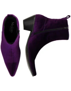 Velvet Casbah Cuban Chelsea Boots B 10 Velvet Casbah Cuban Chelsea Boots B -Fashionable Men's Clothing Store madcap england velvet casbah boots purple 1 23024.1661269756 1