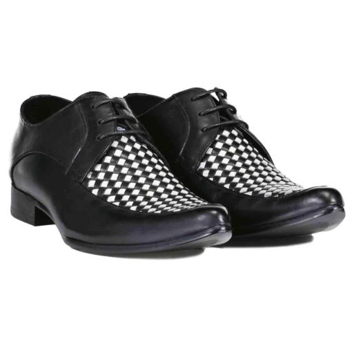 Vertical MADAP ENGLAND 2-Tone Winklepicker Shoes