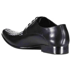 Vertical MADAP ENGLAND 2-Tone Winklepicker Shoes -Fashionable Men's Clothing Store madcap england vertical mod check weave winklepicker shoes 4 06651.1666956543