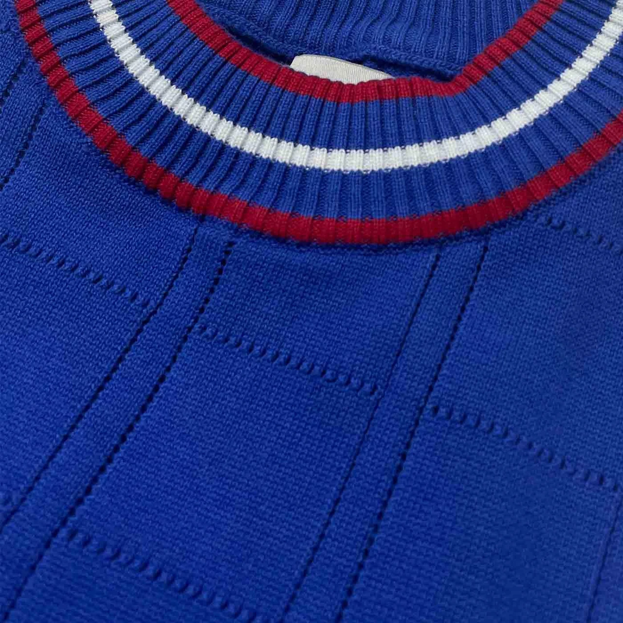 Wilson Pointelle Knit Mod Mock Turtleneck Tipped Tee In Navy 1 Wilson Pointelle Knit Mod Mock Turtleneck Tipped Tee In Navy