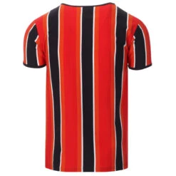 Winstono Mod Stripe Grandad Tee (T) -Fashionable Men's Clothing Store madcap england winstono stripe grandad tee poppy 3 57671.1661262062 1