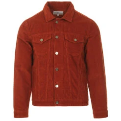 New Woburn Cord Western Jacket (TP) -Fashionable Men's Clothing Store madcap england woburn cord trucker jacket rust 41 65787.1661262735 3