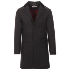 Made In England Mod Covert Coat (G) -Fashionable Men's Clothing Store madcap england wool overcoat grey 4 75782.1661261267 2