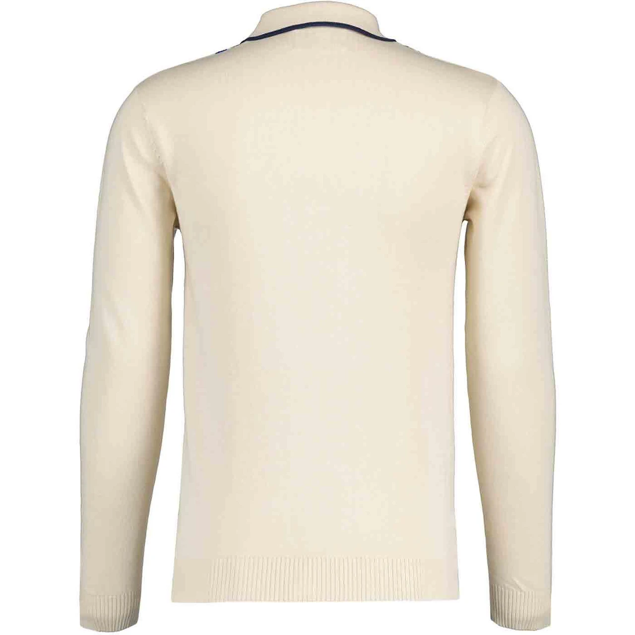 Zodiac Mod Raised Stripe Knit Polo 5 Zodiac Mod Raised Stripe Knit Polo - Image 5