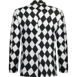 Entwistle 60s Mod Harlequin Blazer 6 Entwistle 60s Mod Harlequin Blazer -Fashionable Men's Clothing Store madcap harlequin blazer bw back 87448.1665066380