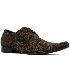 Jag Retro Sixties Mod Mens Paisley Winklepickers B -Fashionable Men's Clothing Store madcap jag paisley winklepickers brown5 16641.1661272403 1