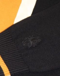 Marriott Suede Mod Polo Cardigan BG -Fashionable Men's Clothing Store madcap marriot black close 2 40068.1661268928 2