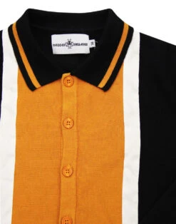 Marriott Suede Mod Polo Cardigan NR -Fashionable Men's Clothing Store madcap marriot black close 78246.1661268927